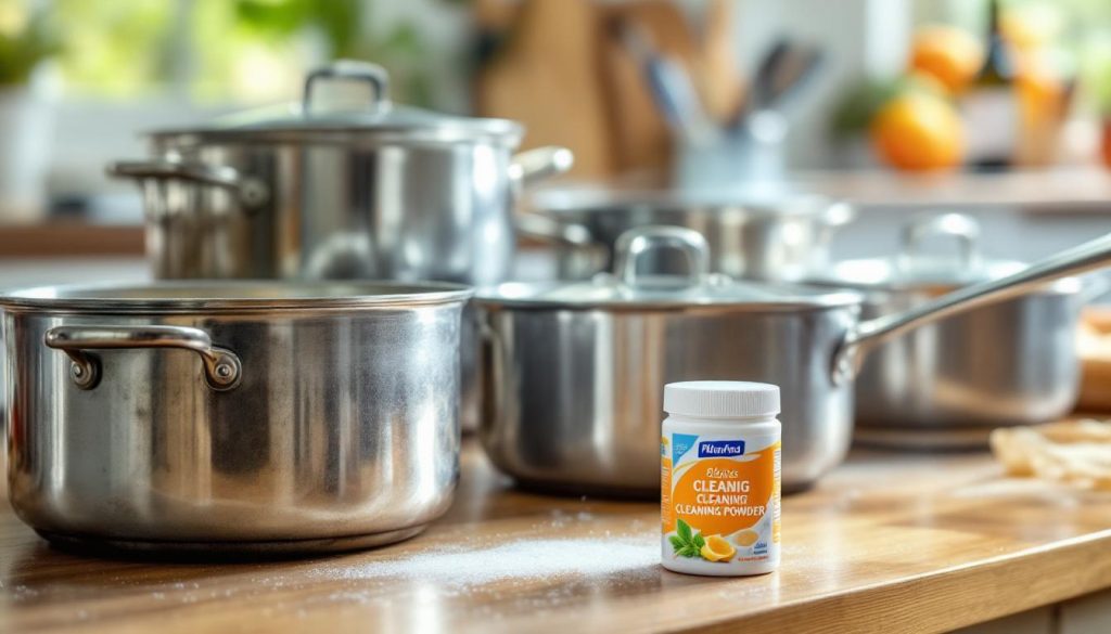 découvrez la poudre miracle qui redonne tout leur éclat à vos casseroles en aluminium noircies en seulement 3 minutes. astuce simple, rapide et efficace pour des ustensiles comme neufs !