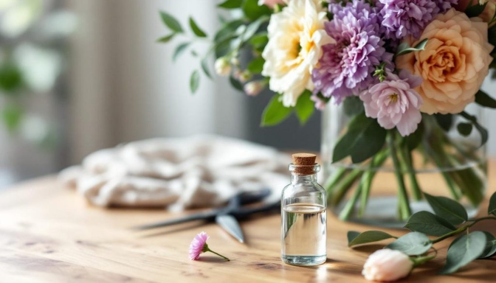 découvrez l’astuce secrète des fleuristes pour conserver vos bouquets de fleurs frais jusqu’à 3 semaines. profitez plus longtemps de vos arrangements floraux grâce à cette méthode simple et efficace !