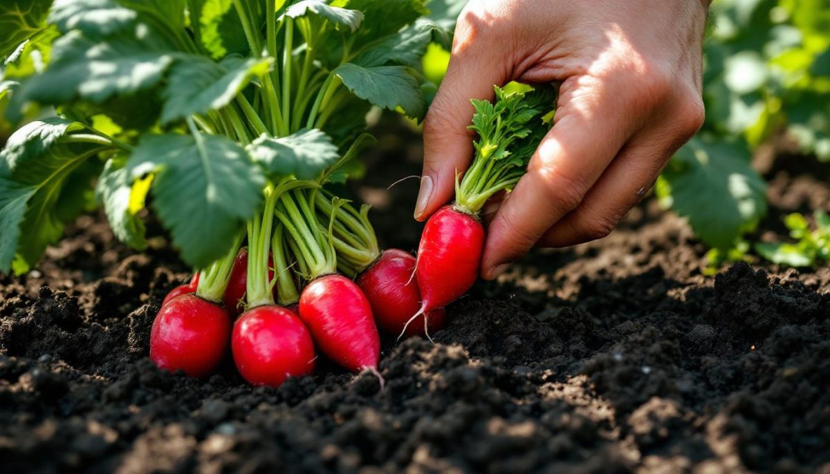 découvrez l’astuce de maraîcher qui permet de tripler la récolte de vos radis facilement et naturellement dans votre potager. obtenez des radis savoureux et abondants grâce à cette méthode efficace !