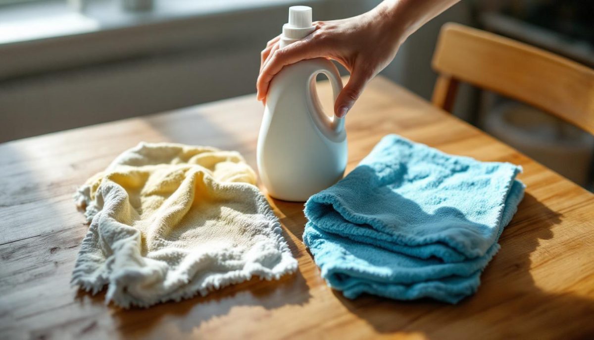 découvrez pourquoi l'utilisation d'assouplissant, une mauvaise température de lavage ou un entretien inadéquat peuvent réduire l'efficacité de vos chiffons microfibres et comment en prendre soin pour les garder performants.