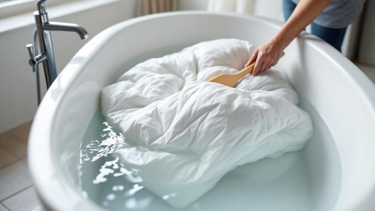 votre couette est trop grande pour votre machine à laver ? découvrez des solutions simples et efficaces pour la nettoyer et la sécher facilement à la maison, sans effort !