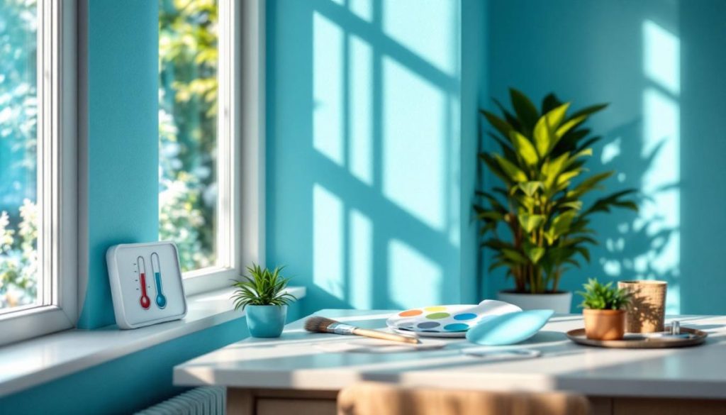 découvrez comment choisir la couleur de peinture idéale pour baisser la température intérieure et rafraîchir naturellement votre maison. astuces déco pour un été plus frais !