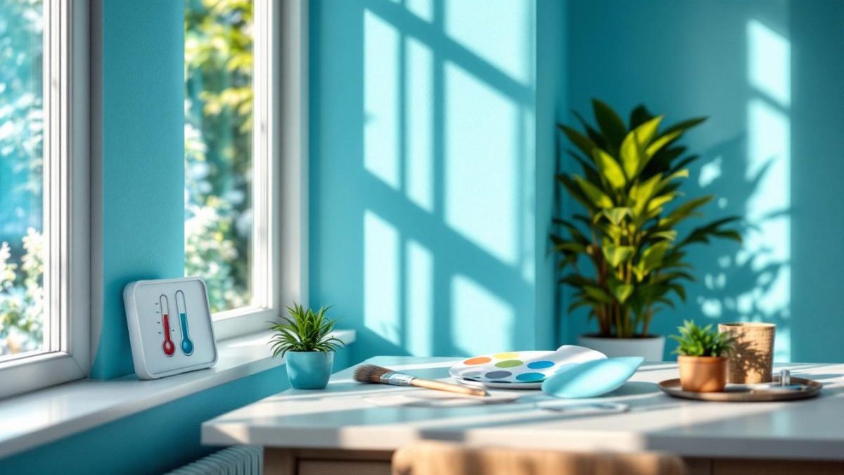 découvrez comment choisir la couleur de peinture idéale pour baisser la température intérieure et rafraîchir naturellement votre maison. astuces déco pour un été plus frais !