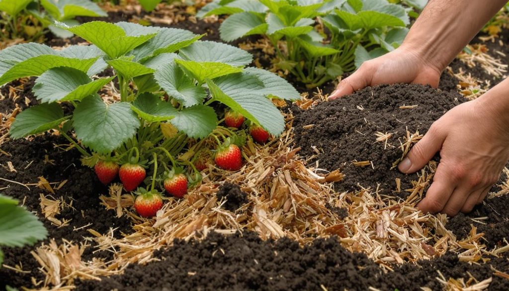 Découvrez pourquoi pailler vos fraisiers juste après les pluies d'août booste la production de 40%. Technique validée, matériaux recommandés et guide pratique complet.