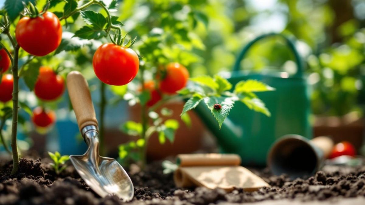 découvrez l'astuce secrète pour protéger vos tomates des maladies tout l'été et profitez d'une récolte abondante et saine. conseils simples et efficaces pour un potager florissant !