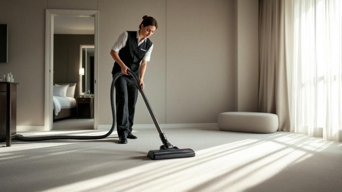 découvrez l’astuce utilisée par les femmes de chambre pour passer l’aspirateur quatre fois plus vite et rendre votre ménage bien plus efficace. gagnez du temps avec ces secrets professionnels simples à appliquer chez vous !