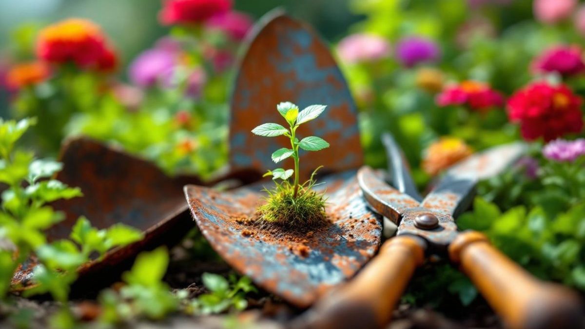 découvrez l’erreur fréquente que commettent 80% des jardiniers avec leurs outils rouillés et apprenez comment éviter d’abîmer votre matériel de jardinage grâce à nos conseils pratiques.