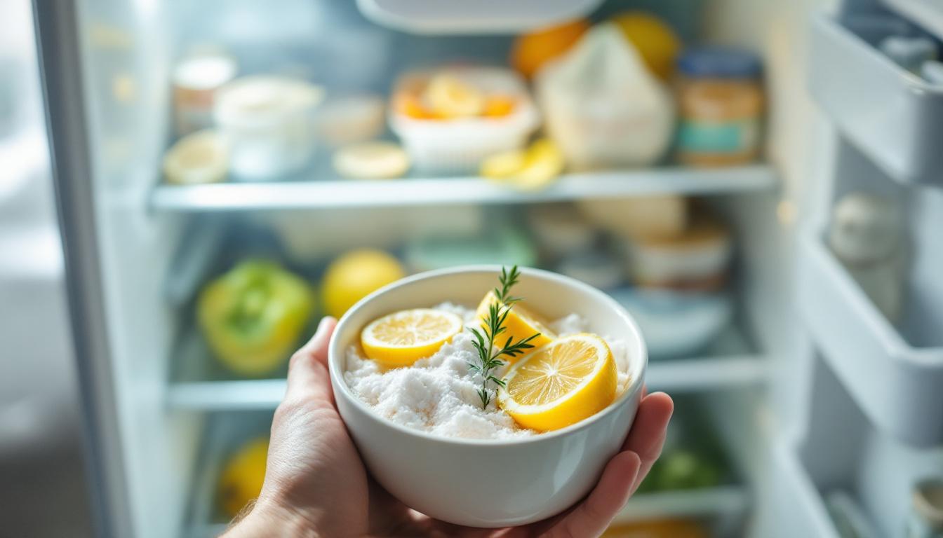 découvrez une méthode naturelle, simple et rapide pour éliminer les mauvaises odeurs dans votre frigo en moins de 10 minutes. dites adieu aux odeurs tenaces sans produits chimiques !