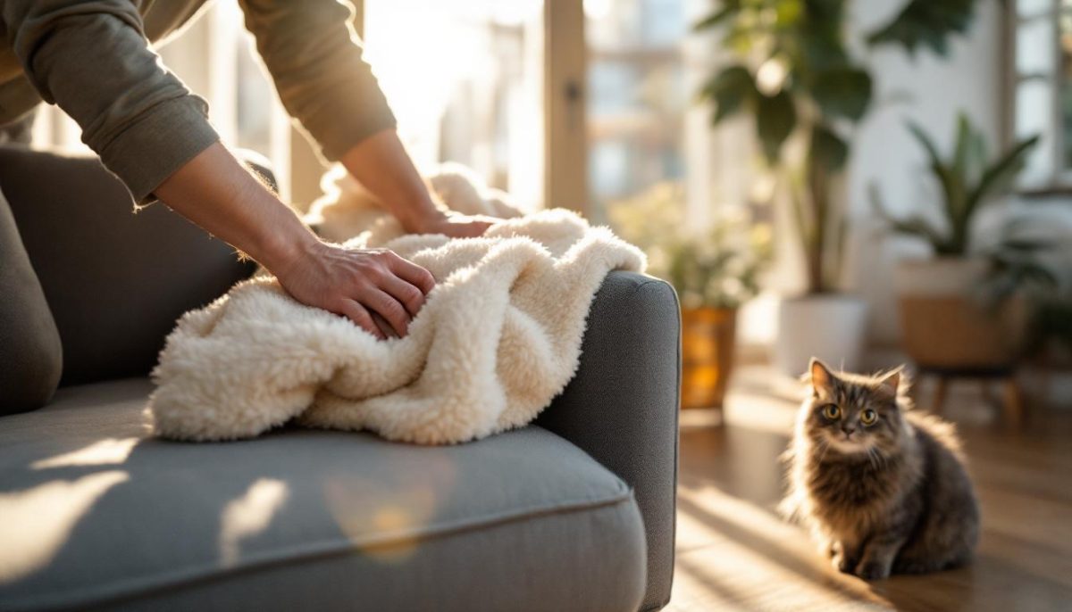 découvrez comment j'ai réussi à faire aimer mon nouveau canapé à mon chat grâce à une astuce simple et efficace. conseils pratiques pour réconcilier votre félin avec votre mobilier !