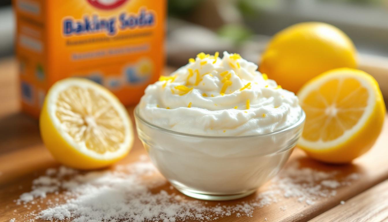 découvrez comment une pâte maison au bicarbonate de soude et citron a éliminé la graisse brûlée, les résidus alimentaires et les taches tenaces de mon four, sans produits chimiques ni effort de frottement !
