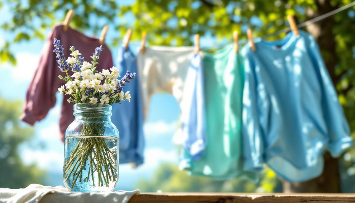 découvrez l’astuce simple et l’ingrédient secret pour que votre linge sente bon plus longtemps. voici comment transformer vos lessives et parfumer durablement vos vêtements.