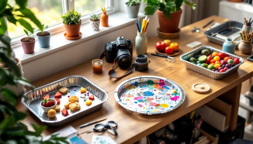 découvrez 5 astuces ingénieuses pour recycler vos barquettes aluminium au lieu de les jeter. donnez-leur une seconde vie grâce à ces idées surprenantes et faciles à réaliser au quotidien !