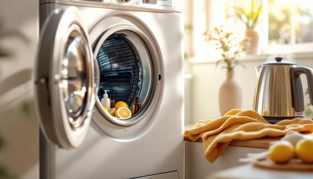 découvrez une méthode naturelle pour désinfecter votre machine sans javel ni vinaigre: ingrédients simples, étapes rapides et résultat impeccable, sans odeurs.