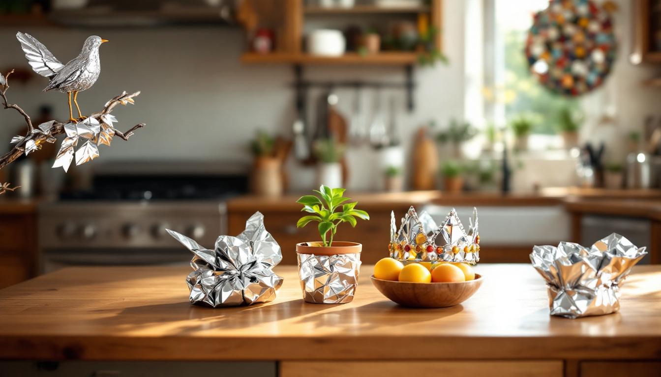 découvrez 7 astuces originales pour réutiliser le papier aluminium usagé et lui offrir une seconde vie. réduisez vos déchets tout en facilitant votre quotidien grâce à ces idées ingénieuses et écologiques !