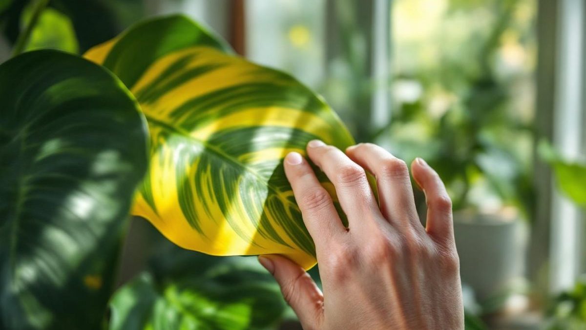 découvrez la principale cause méconnue du jaunissement de vos plantes d'intérieur et apprenez comment y remédier facilement pour redonner vitalité à votre espace vert.