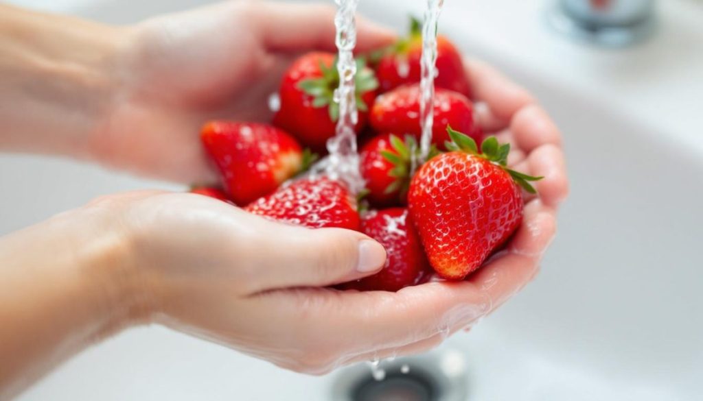 découvrez quelle méthode les experts recommandent pour laver vos fraises : vinaigre, eau ou bicarbonate ? conseils pratiques et astuces pour savourer des fraises propres et savoureuses.