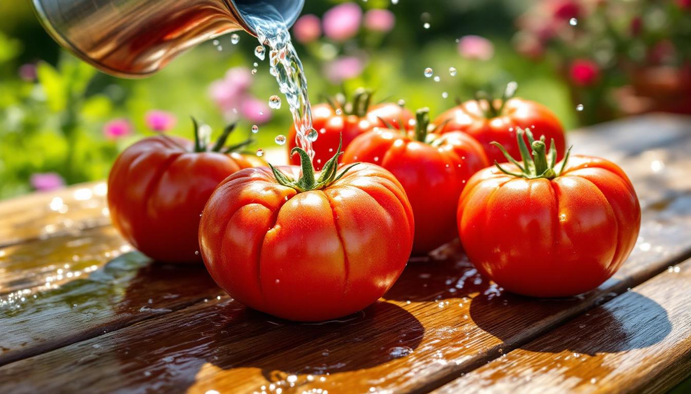 vos tomates fendent à cause de la chaleur ? découvrez notre astuce facile et rapide pour préserver vos tomates intactes et les garder savoureuses tout l'été !