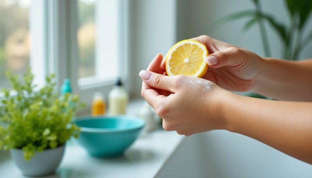 découvrez comment une astuce naturelle utilisant une simple tranche de citron peut adoucir vos coudes rugueux en seulement 15 minutes. essayez ce remède maison facile pour retrouver une peau douce comme de la soie !