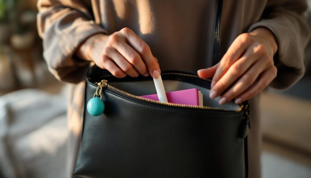 découvrez cette astuce surprenante : placer un morceau de craie dans votre sac à main élimine durablement l'odeur de renfermé. simple, naturel et efficace !